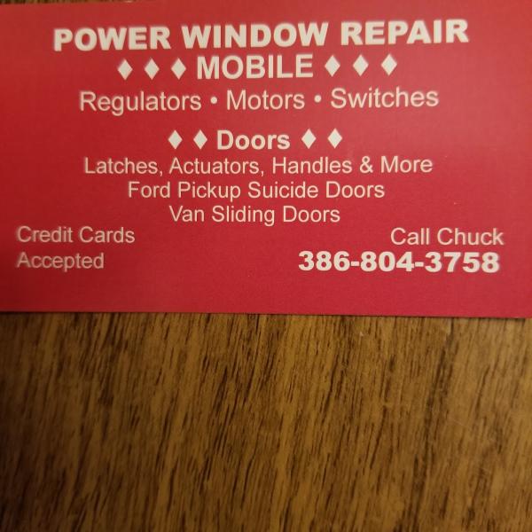 Power Window Repair & More