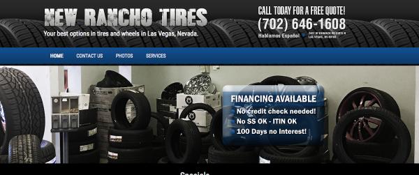 LV Rancho Tires & Wheels