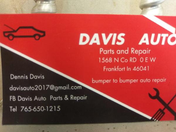 Davis Auto Parts and Repair / Indiana Oxygen Warehouse