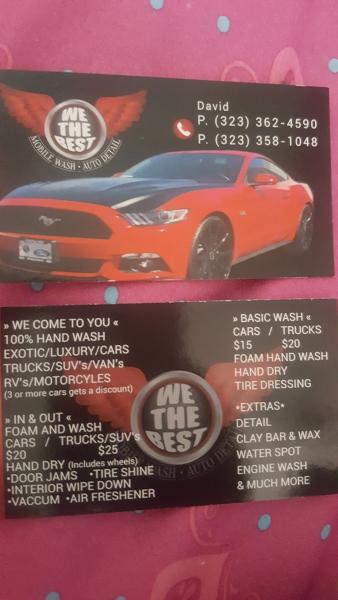 We the Best Mobile Wash