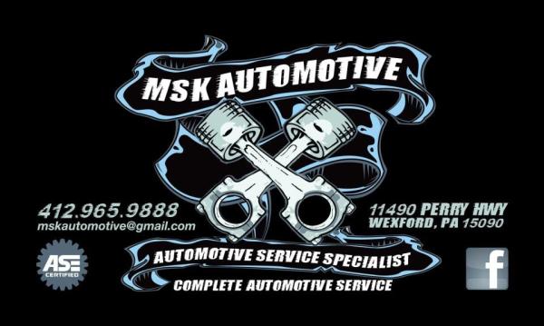 MSK Automotive Service Specialist