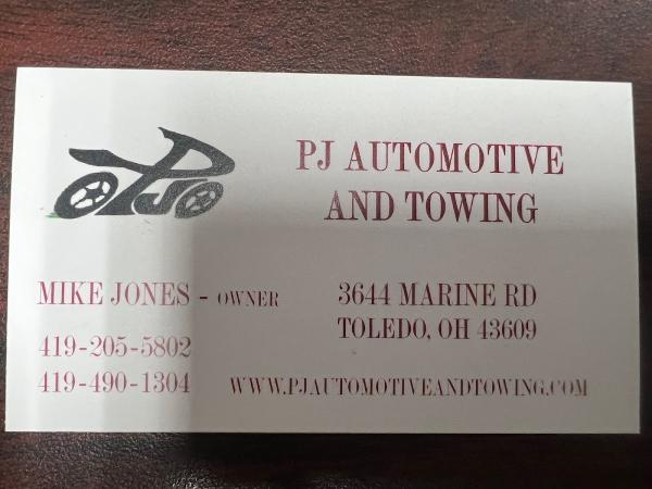 PJ Automotive and Towing