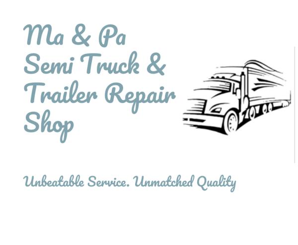 Ma & Pa Mobile Semi Truck & Trailer Tire Repair LLC