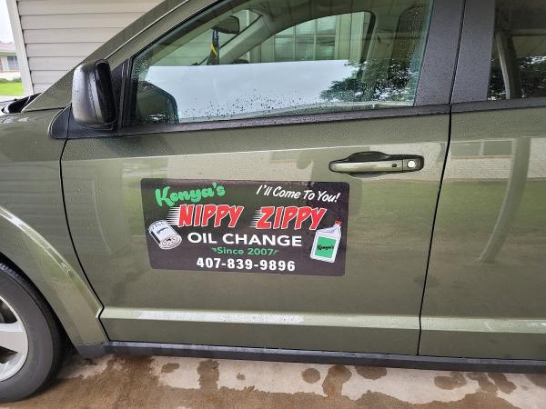 Kenya's Nippy Zippy Oil Change