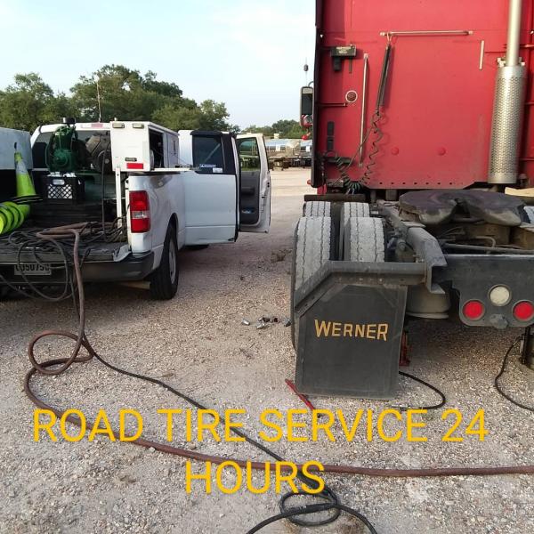 24 Hours Tire Road Service Semi Truck Tires