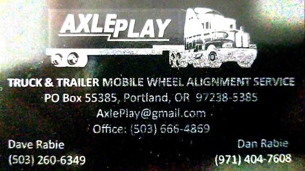 Axle Play
