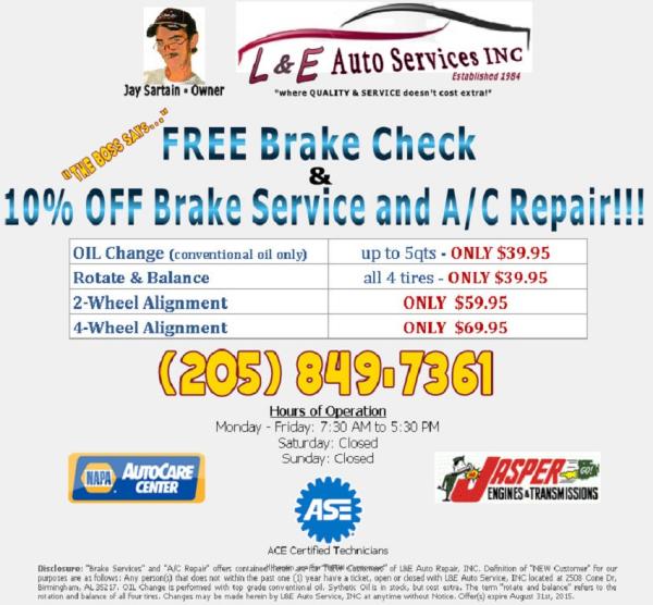 L & E Auto Repair