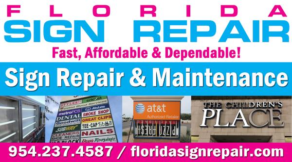 Florida Sign Repairs