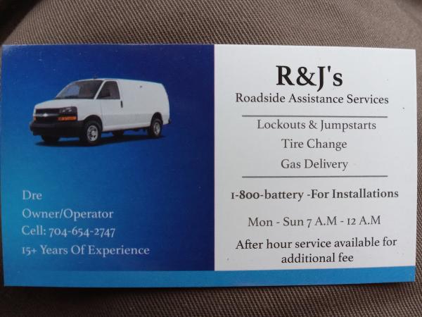 R & J's Roadside Assistance Services