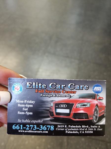 Elite Car Care