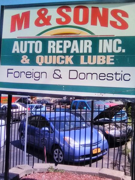 M & Sons Auto Service