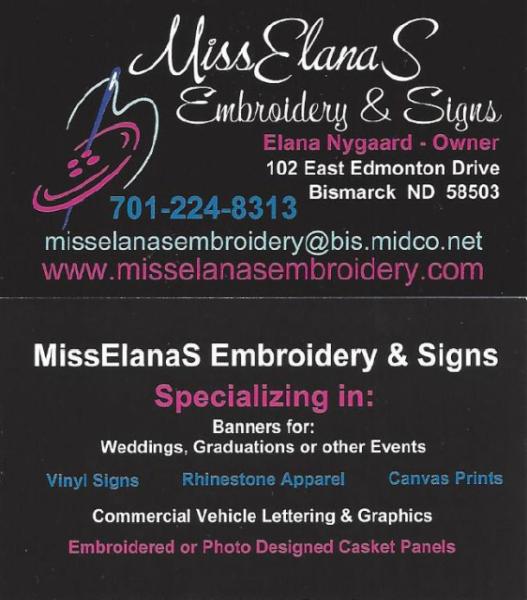 Misselanas Embroidery & Signs