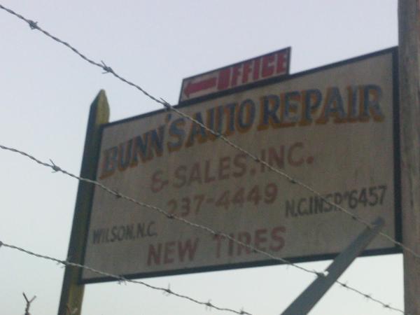 Bunn's Auto Repair & Sales Inc