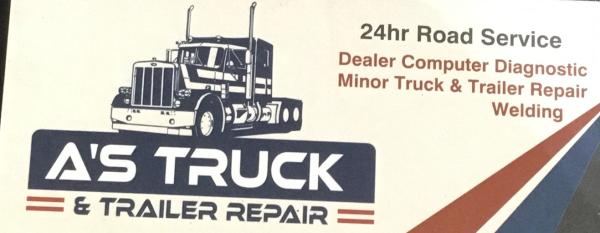 A's Truck & Trailer Repair (24hr Road Call Service)