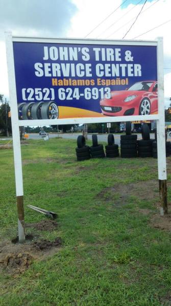 Johns Tires. Service Center