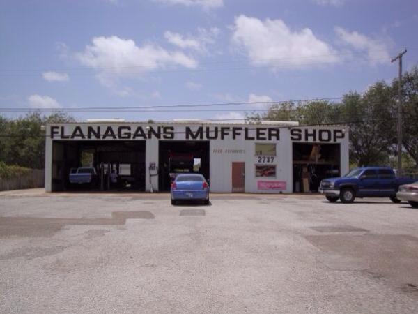 Flanagan's Muffler Shop on S.p.i.d.