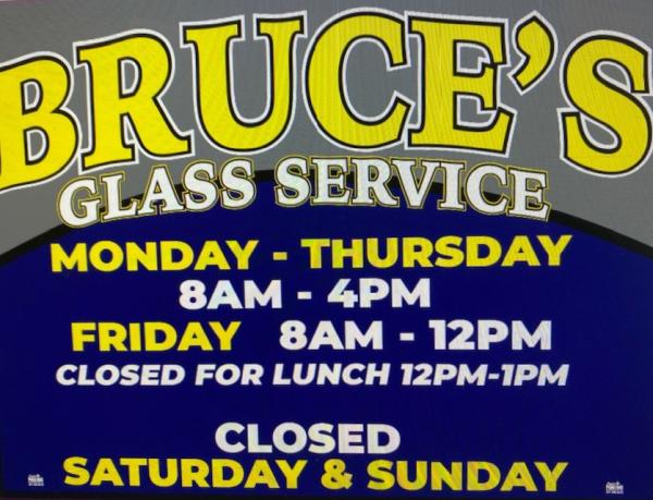 Bruce's Glass Service