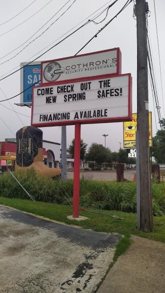 Cothron's Safe & Lock