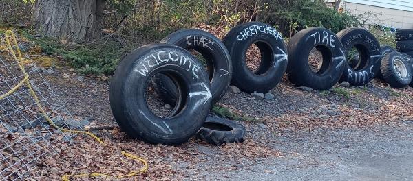 Chazs Cheep Tire and Rim