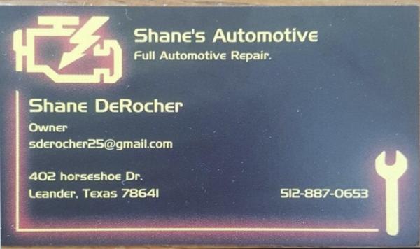 Shane's Automotive