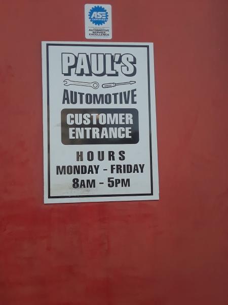 Paul's Automotive Services
