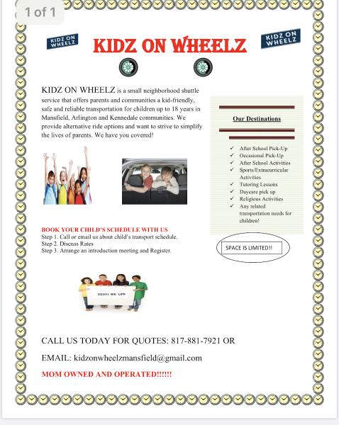 Kidz ON Wheelz LLC