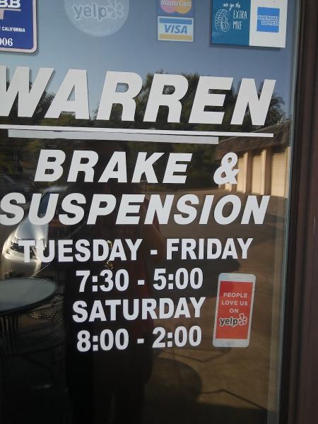 Warren Brake & Suspension