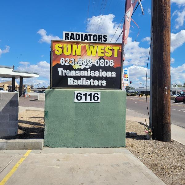 Sun West Transmissions and Radiators