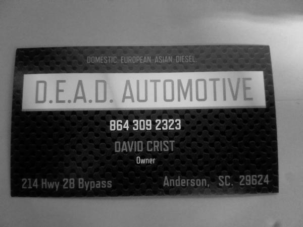 D.e.a.d. Automotive Domestic European Asian Diesal