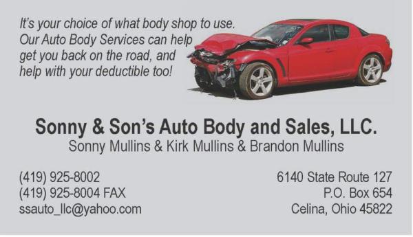 Sonny & Son's Auto Body and Sales