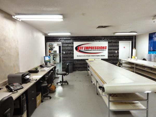 1st Impressions Truck Lettering