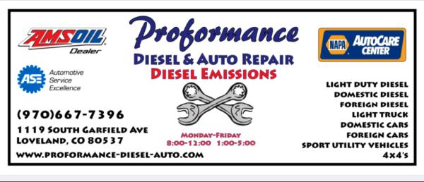 Proformance Diesel & Auto Repair & Diesel Emission's