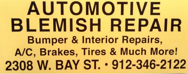 Automotive Blemish Repair