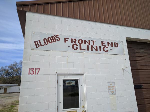 Bloods Front End Clinic