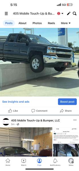 405 Mobile Touch-Up & Bumper