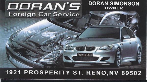 Doran's Foreign Car Service