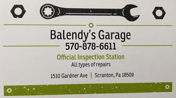 Balendy's Garage