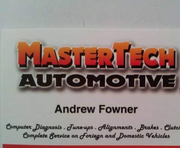 Mastertech Automotive Services