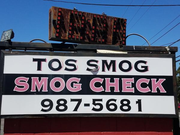 TOS Smog Test Only Station