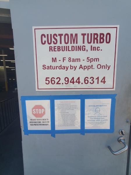 Custom Turbo Rebuilding Inc