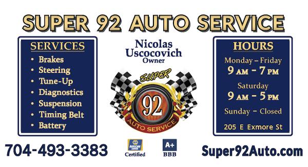 Super 92 Auto Services