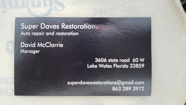 Super Dave's Restorations
