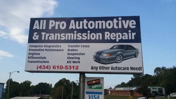 All-Pro Automotive and Transmission Repair