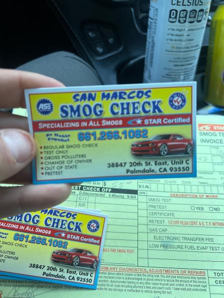 San Marcos Smog Check