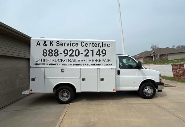 A&K Service Center II/ Mobile Truck and Tire Repair Road Service