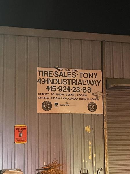 Tony's Tires