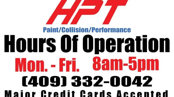 HPT Paint Collision Performance Powdercoating