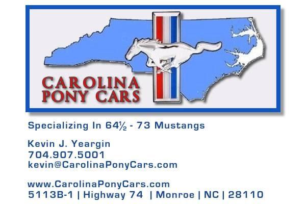 Carolina Pony Cars