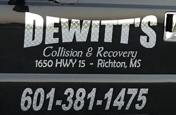 Dewitt's Collision & Recovery