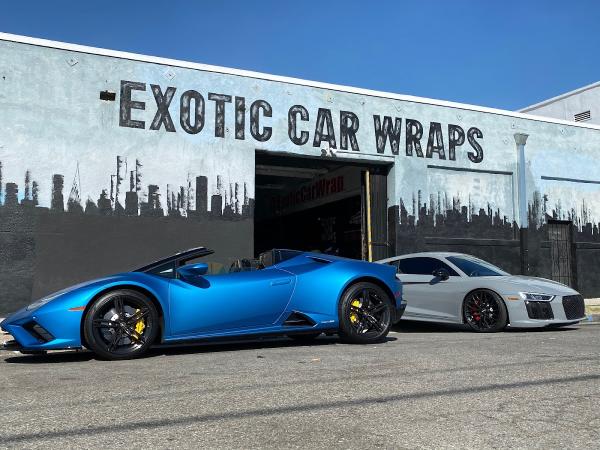 Exotic Car Wrap in Culver City